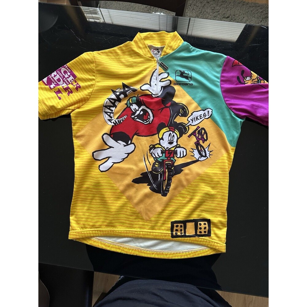 giordana disney Boys Cycling Shirt   Chest Pit To Pit 19” Front Length 21”